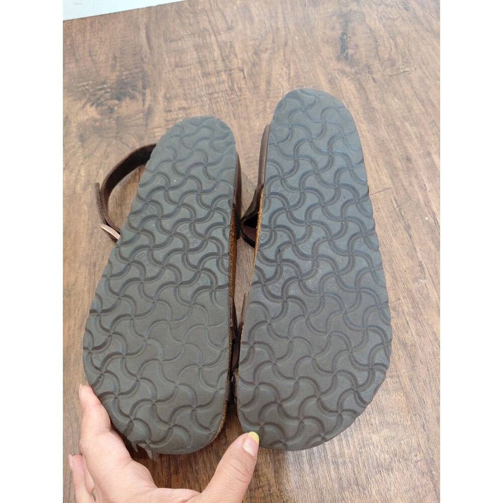 Birkenstock Yara Sandals – Oiled Leather, Habana Brown,Women Size 39EU 8US Regul - Picture 10 of 12